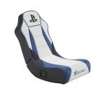 X Rocker 2021026 Video Game Chair Console Gaming Chair Upholstered Seat Black, Blue, White