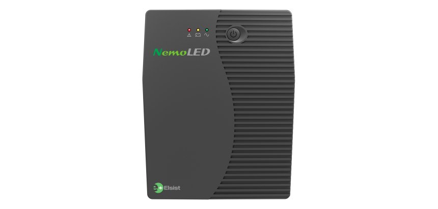 Elsist NemoLED 80 gruppo di continuità (UPS) A linea interattiva 0,8 kVA 360 W 2 presa(e) AC