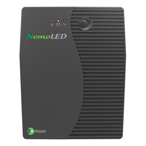 Elsist NemoLED 80 gruppo di continuità (UPS) A linea interattiva 0,8 kVA 360 W 2 presa(e) AC