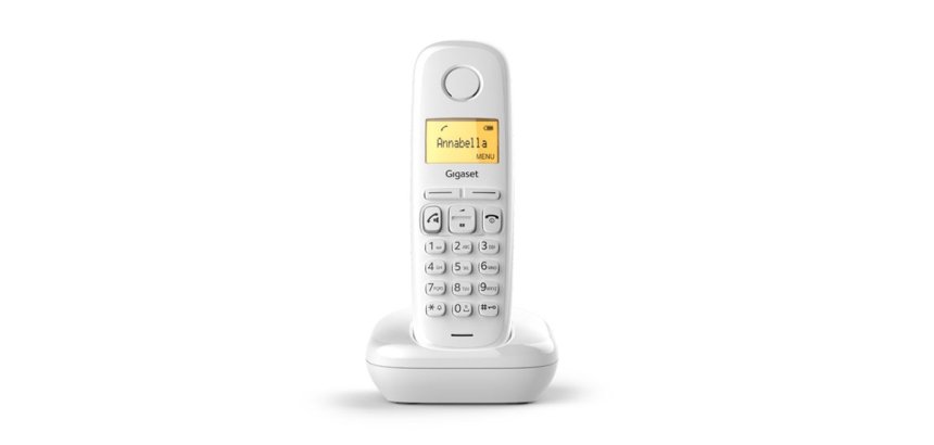Gigaset A270 Teléfono DECT Identificador de llamadas Blanco