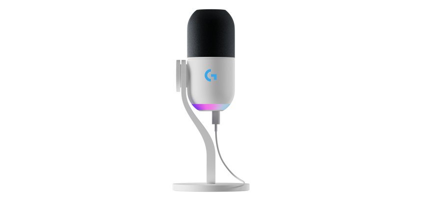 Logitech G Yeti GX Noir, Blanc Microphone de table
