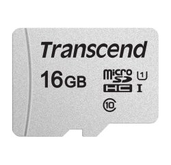 Transcend microSD Card SDHC 300S 16GB