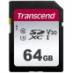 Transcend TS64GSDC300S mémoire flash 64 Go SDXC NAND Classe 10