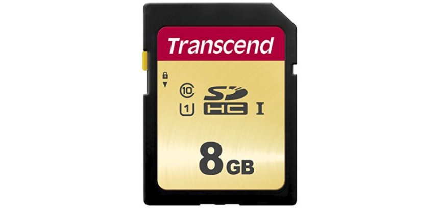Transcend 8GB, UHS-I, SD 8 Go SDHC MLC Classe 10