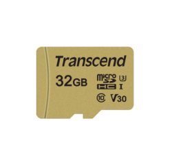 Transcend TS32GUSD500S mémoire flash 32 Go MicroSDHC UHS-I Classe 10