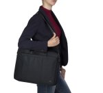 Rivacase Biscayne 39.6 cm (15.6") Messenger case Black