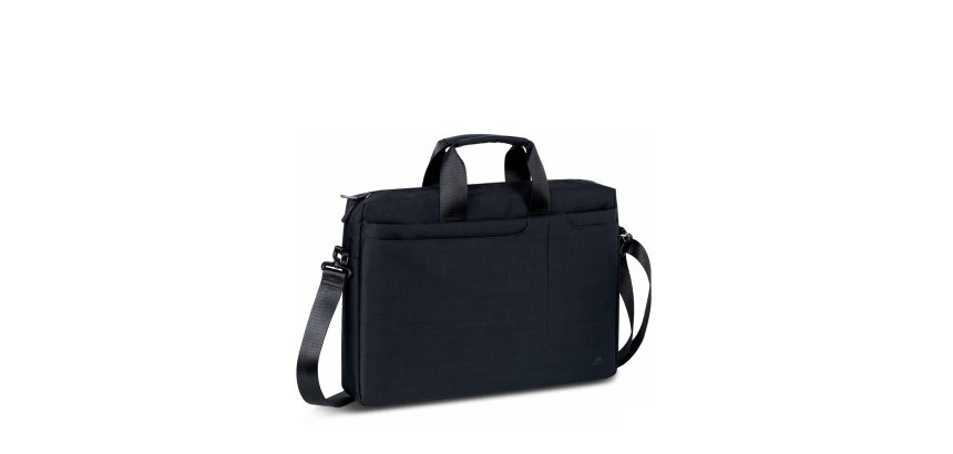Rivacase Biscayne 39.6 cm (15.6") Messenger case Black