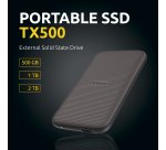 Intenso TX500 1 TB USB tipo-C 3.2 Gen 2 (3.1 Gen 2) Marrone