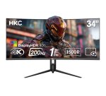 MCL Moniteur 34" VA UWQHD, 2 * HDMI + DP 1.4 + A/O