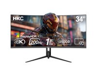 MCL Moniteur 34" VA UWQHD, 2 * HDMI + DP 1.4 + A/O