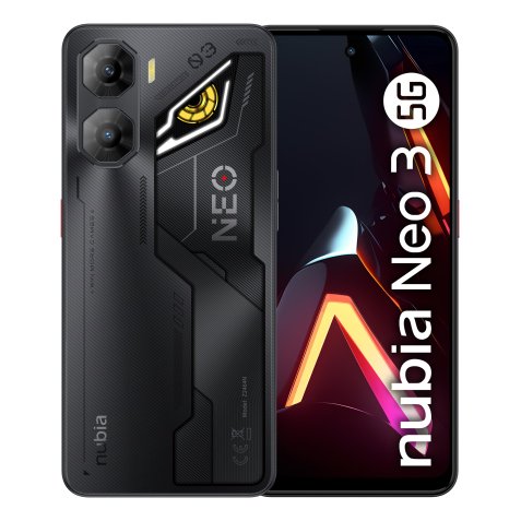 Nubia Neo 3 5G 17,3 cm (6.8") Double SIM USB Type-C 8 Go 256 Go 6000 mAh Noir