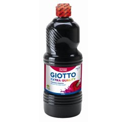 Gouache giotto flacon 1l coloris noir