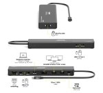 Port Designs PORT Connect 901906V2EU station d'accueil Avec fil USB 3.2 Gen 2 (3.1 Gen 2) Type-C Noir