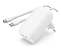 Belkin WCC002VFWH chargeur d'appareils mobiles Ordinateur portable, Smartphone, Tablette Blanc Secteur Charge rapide Intérieure