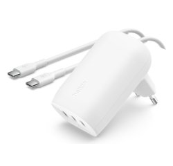 Belkin WCC002VFWH cargador de dispositivo móvil Portátil, Smartphone, Tableta Blanco Corriente alterna Carga rápida Interior