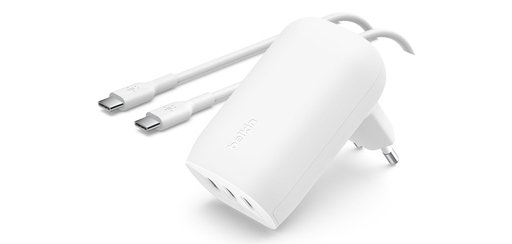 Belkin WCC002VFWH cargador de dispositivo móvil Portátil, Smartphone, Tableta Blanco Corriente alterna Carga rápida Interior
