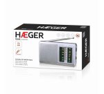 Haeger PR-BIB.001A radio Portátil Digital Plata