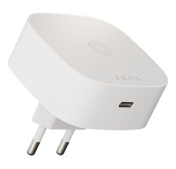 ZENS ZESC18W/00 chargeur d'appareils mobiles Casques, Smartphone, Universel Blanc Secteur Recharge sans fil Charge rapide Intérieure