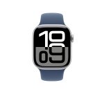 Apple Watch Series 10 OLED 42 mm Numérique 374 x 446 pixels Écran tactile Argent Wifi GPS (satellite)