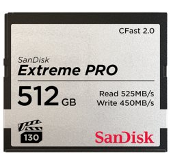 SanDisk Extreme Pro 512 GB CFast 2.0