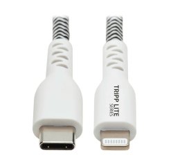 Tripp Lite M102-003-HD cavo Lightning 0,91 m Nero, Bianco