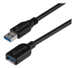 MediaRange MRCS241 USB-kabel USB 3.2 Gen 1 (3.1 Gen 1) 5 m USB A 5 Gbit/s Zwart