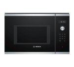 BOSCH Micro ondes Encastrable BFL554MS0 Série 6 25L Niche 38 cm