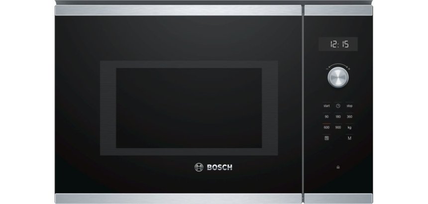 BOSCH Micro ondes Encastrable BFL554MS0 Série 6 25L Niche 38 cm
