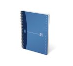 Répertoire Oxford office Urban mix A5 ligné 7mm 180 pages reliure spirale couverture polypro coloris assortis