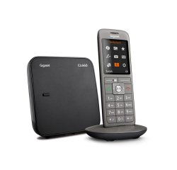 Gigaset CL660 Analog/DECT telephone Caller ID Anthracite