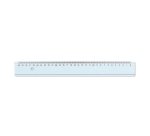 ARDA 28930MAN ruler Desk ruler 300 mm Light Blue
