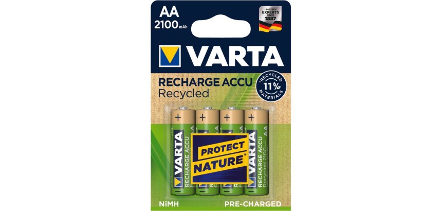 Varta Recycled AA 2100mAh Rechargeable battery Nickel-Metal Hydride (NiMH)