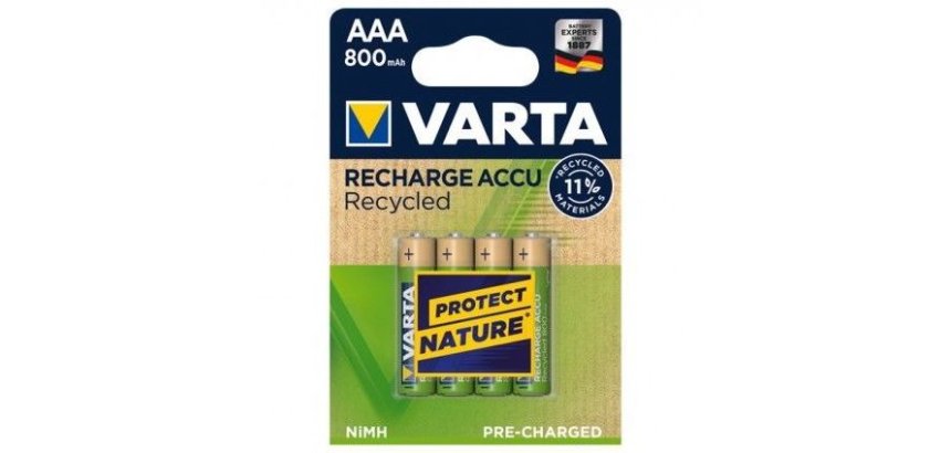 Varta 56813 101 404 household battery Rechargeable battery AAA Nickel-Metal Hydride (NiMH)