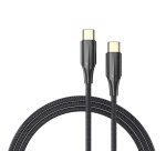 Vention Cable USB 2.0 Tipo-C 3A TAUBF/ USB Tipo-C Macho - USB Tipo-C Macho/ 1m/ Negro