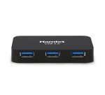 Hamlet Hub Usb 3.0 a 4 porte 5 Gbps con alimentatore
