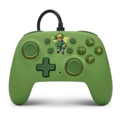 PowerA NSGP0203-01 mando y volante Verde USB Gamepad Analógico Nintendo Switch