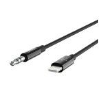 Cable de audio Belkin AV10172BT03-BLK, Macho, 3,5mm, Macho, 0,9 m, Negro