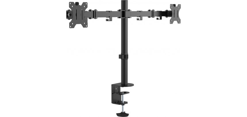 Vision VFM-DPD2B support d'écran plat pour bureau 68,6 cm (27") Noir