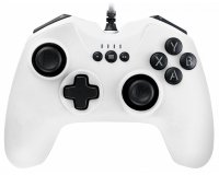 NACON PCGC-100WHITE mando y volante Blanco USB Gamepad Analógico/Digital PC