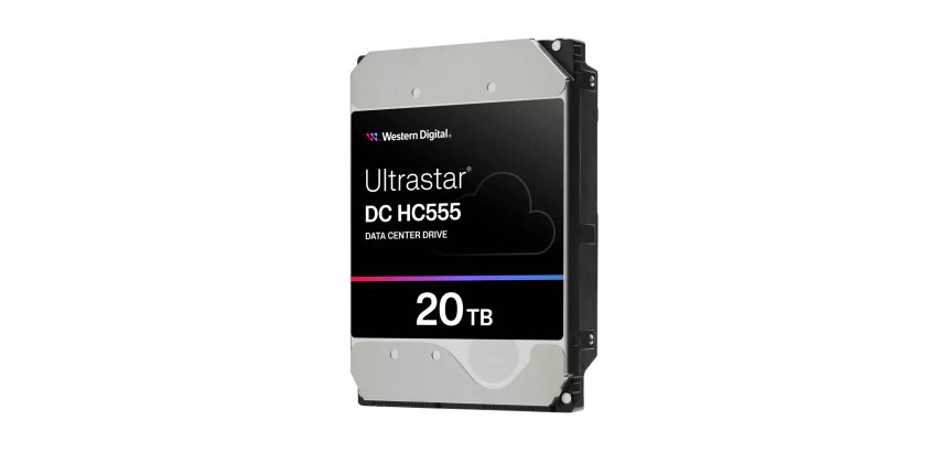 Western Digital Ultrastar DC HC555 disco duro interno 20 TB 7200 RPM 512 MB 3.5" SAS3