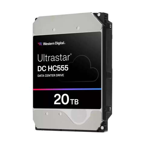 Western Digital Ultrastar DC HC555 disco duro interno 20 TB 7200 RPM 512 MB 3.5" SAS3