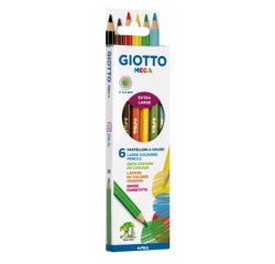 Giotto F225800 colour pencil Assorted colours 6 pc(s)