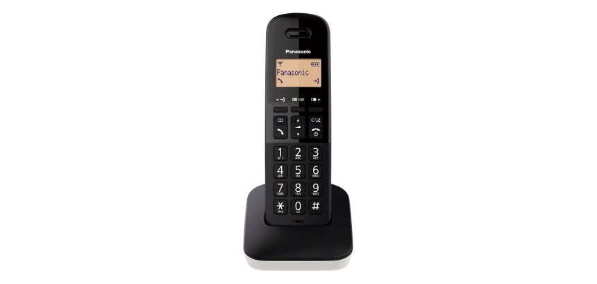 Panasonic KX-TGB610JTW telephone Analog/DECT telephone Caller ID Black, White
