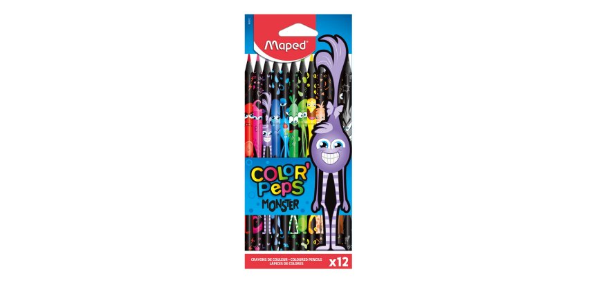 Maped 862612 pastello colorato Multicolore 12 pz