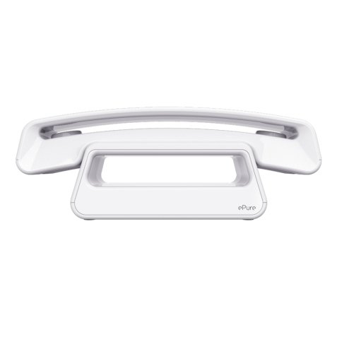 Alcatel ePure#3 Iconic Teléfono DECT Identificador de llamadas Blanco