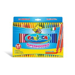 Carioca Birello marcatore Fine/Medio Multicolore 24 pz