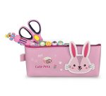 Lebez 81992 pencil case Soft pencil case Polyurethane (PU) Assorted colours
