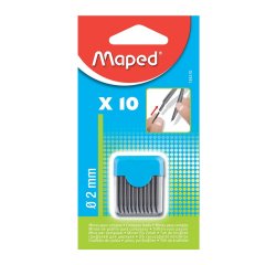 Mine maped compas 2mm hb étui 10 unités