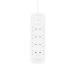 Belkin Connect Blanc 8 sortie(s) CA 2 m