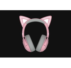 Razer Kraken Kitty V2 - Quartz ed. Cuffia Bluetooth Rosa